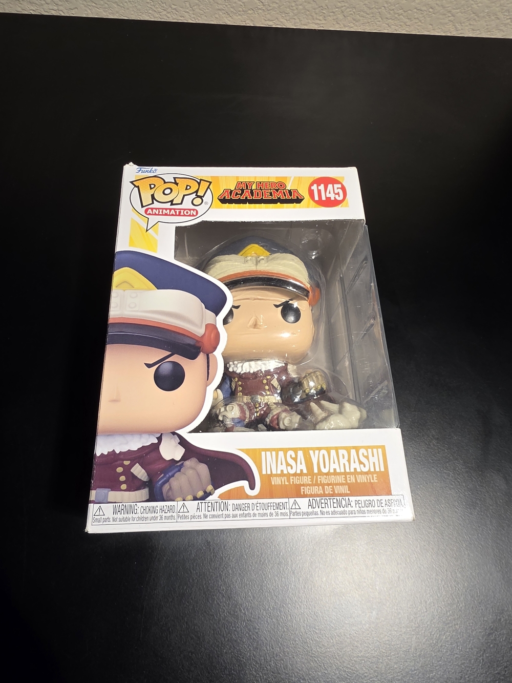 Funko Animation My Hero Academia Inasa Yoarashi #1145 - White/Blue Figure